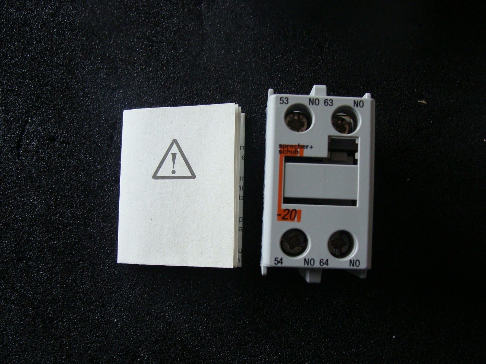 New Sprecher + Schuh CS7-PV-20 Contactor. Made in Czech. Republic