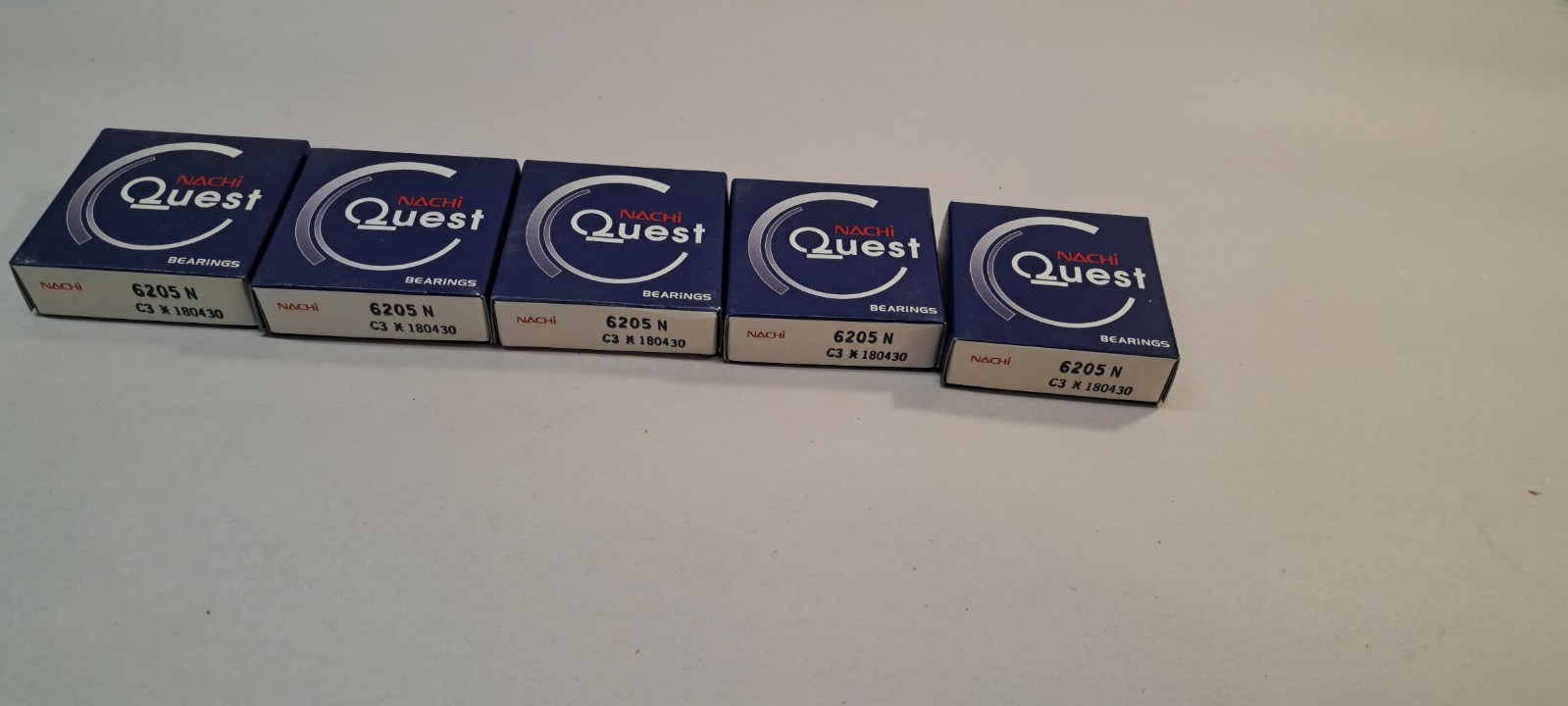 LOT OF 5 Nachi 6205N C3/ 6205NC3 Bearing
