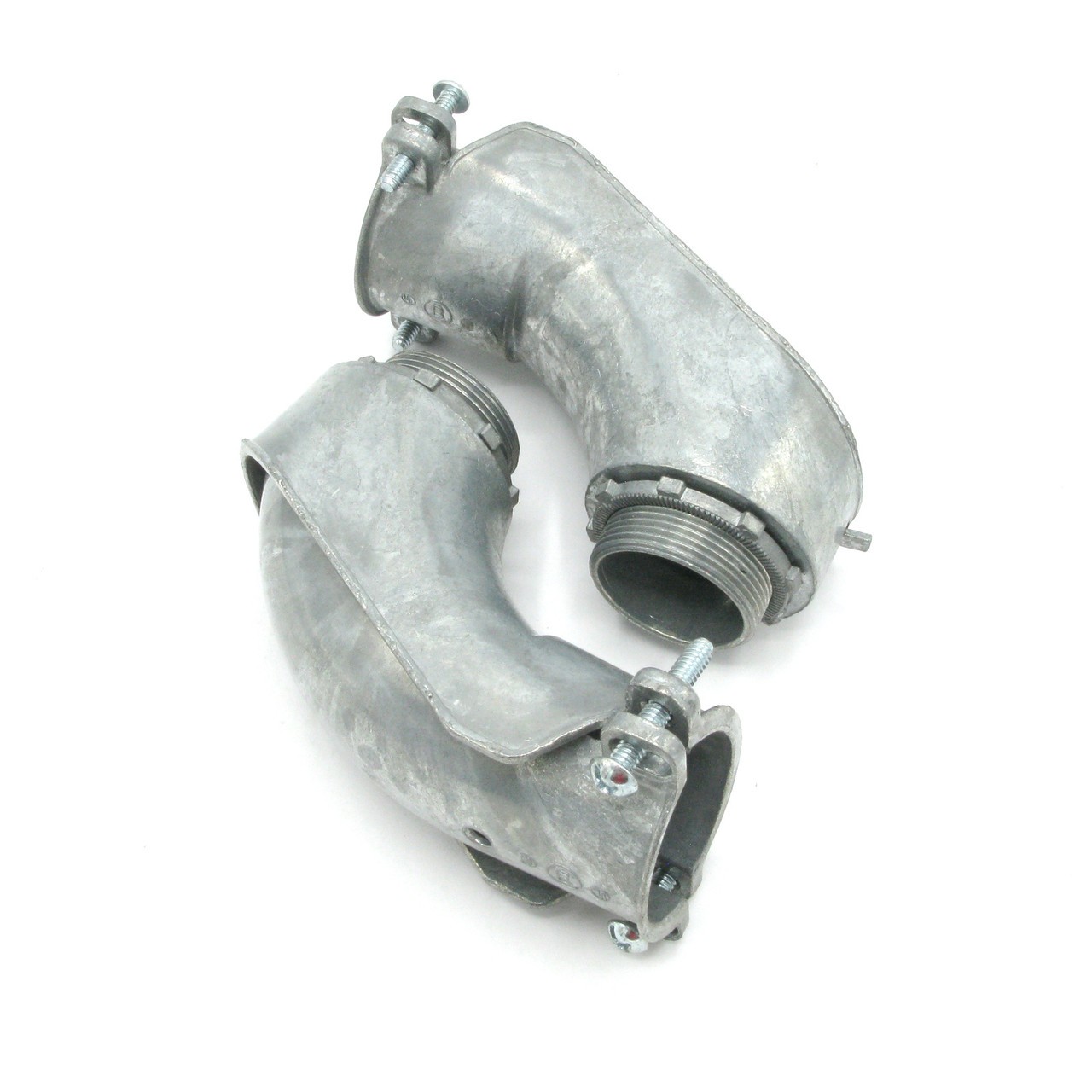 Flexible Metal Connectors 90-Degree Conduit Connector, 1-1/2″