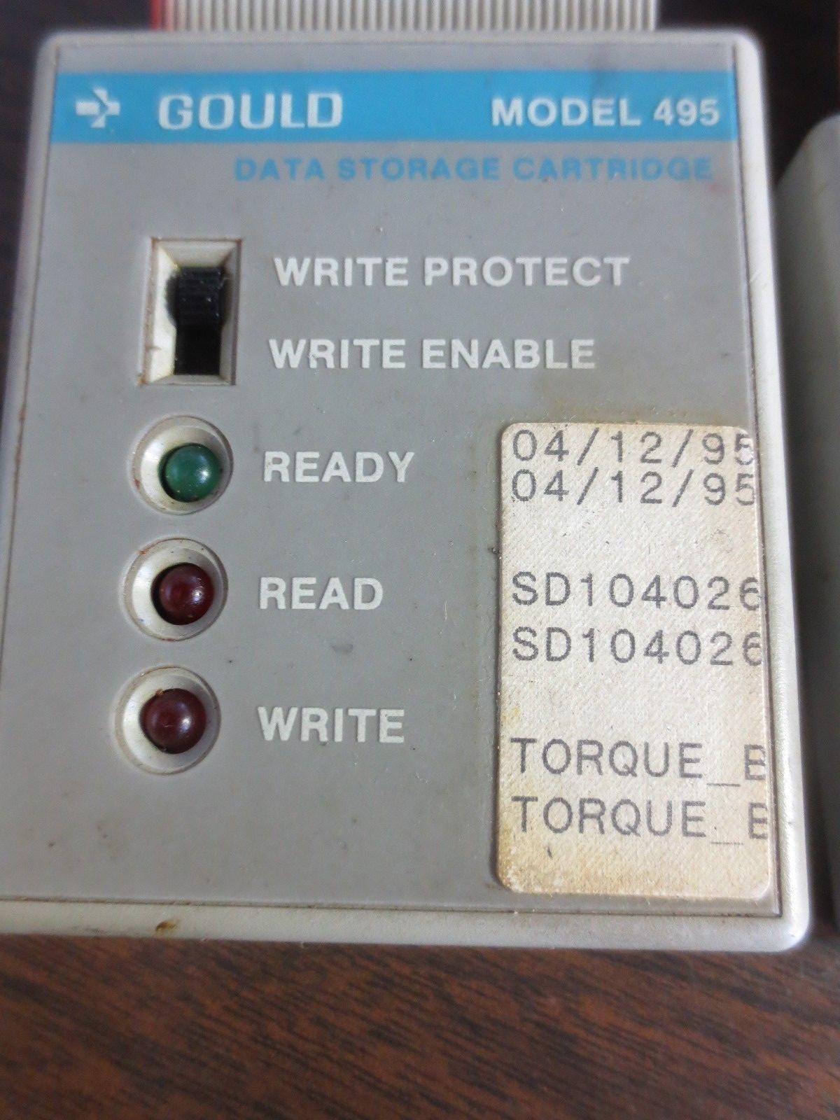 GOULD 110-0178 / MODEL 495 – DATA STORAGE CARTRIDGE