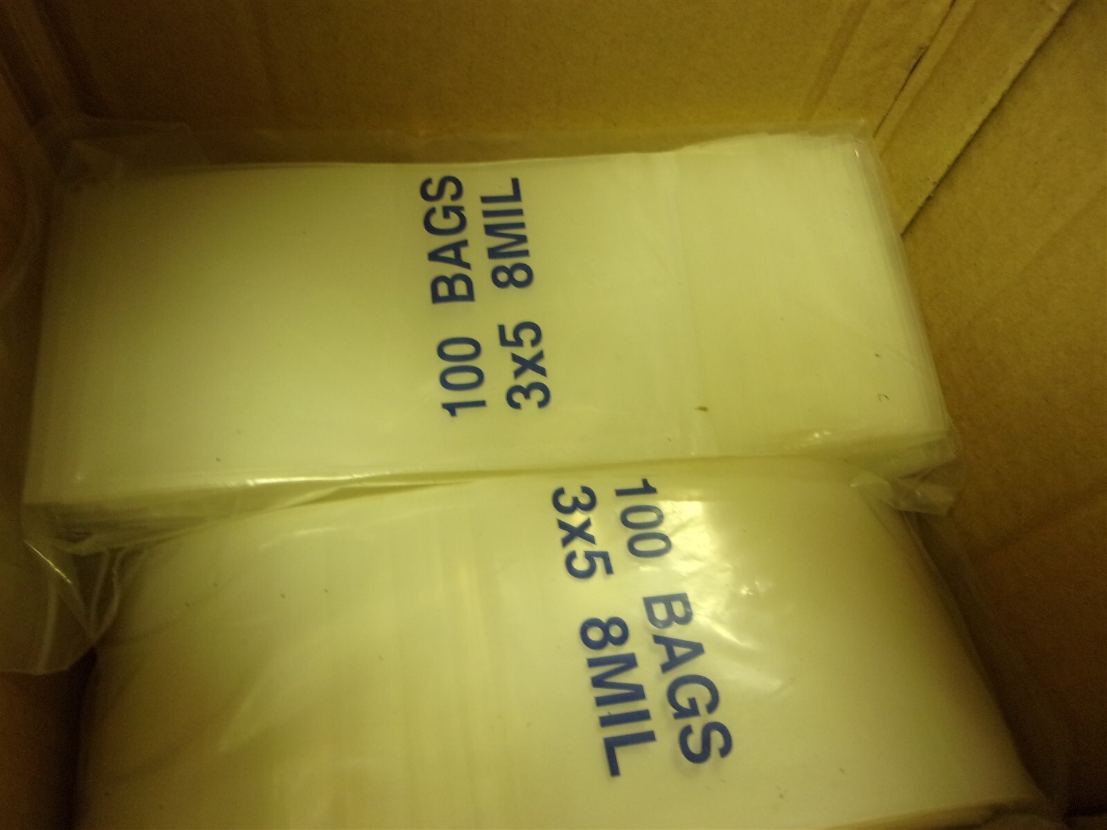 NEW Uline S-15263 3×5″ Reclosable Bags 8 mil Box of 721 *FREE SHIPPING*