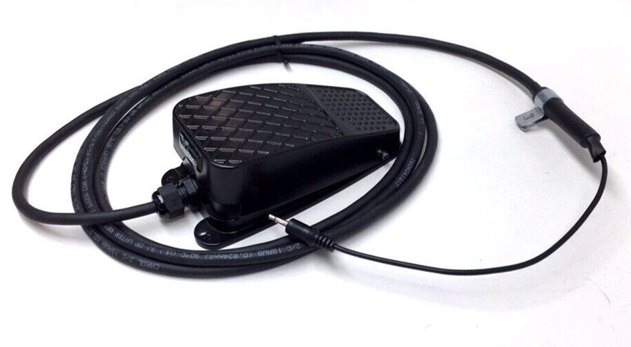 X-Keys XK-A-1241-SKC1BL-R Commercial Foot Pedal Switch Black 114″ Cable Length