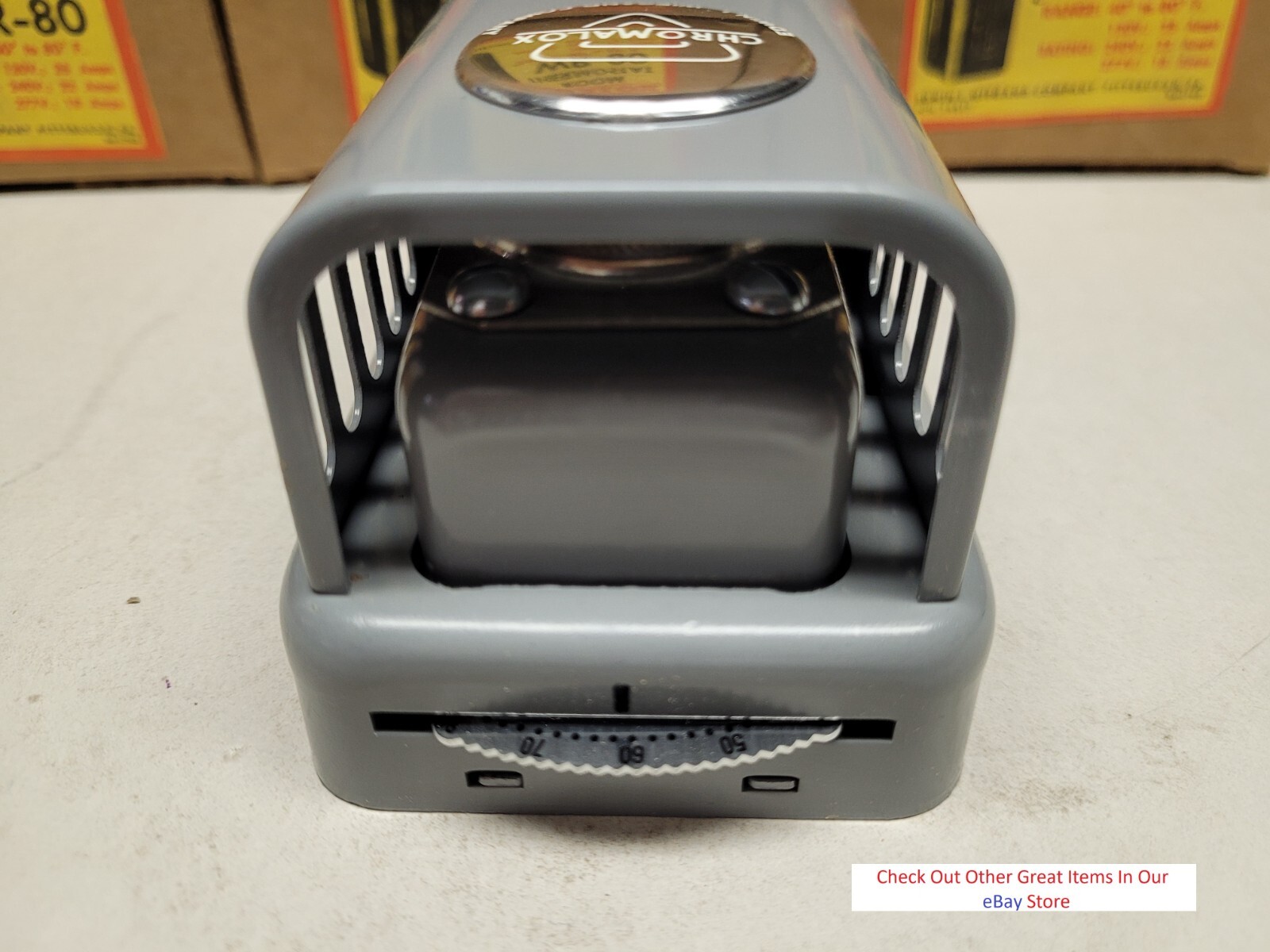 *NEW* CHROMALOX WR-80 120/277V 25/18A 50-80DEG, OPEN ON RISE, WR80