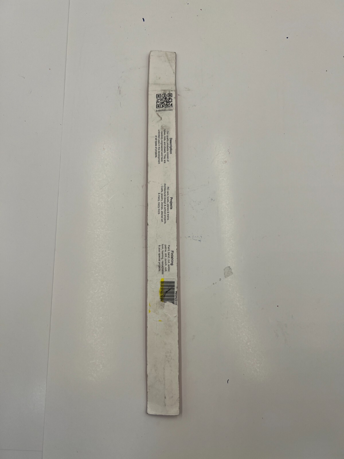 K&S Genuine OEM Square Brass Tube 1/4″ OD x 12″ Length 8155 Metal Durable