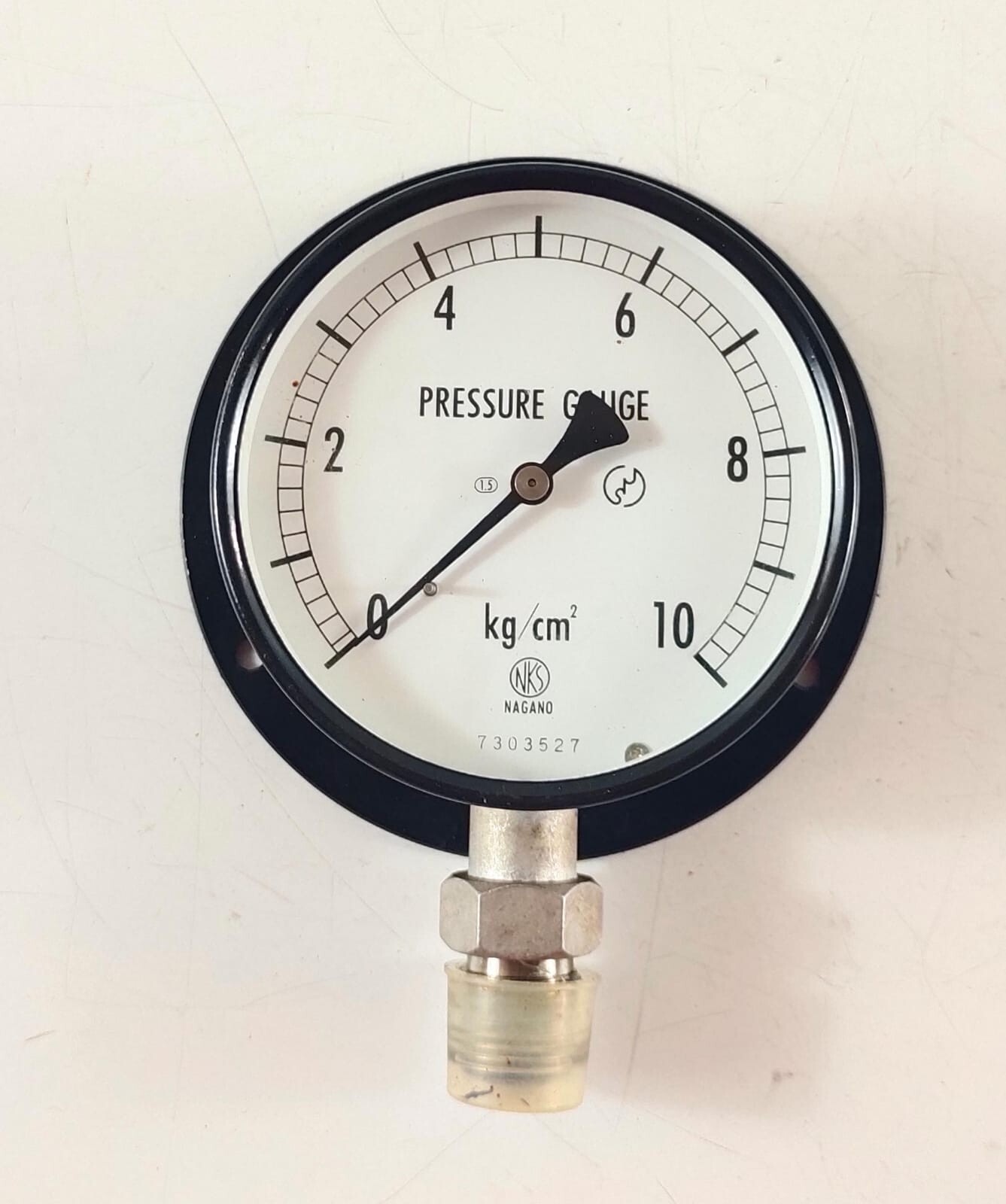 Nagano 7303527 Pressure Gauge 0-10 kg/cm2 For Tanabe H-73/H-74 Compressor Parts