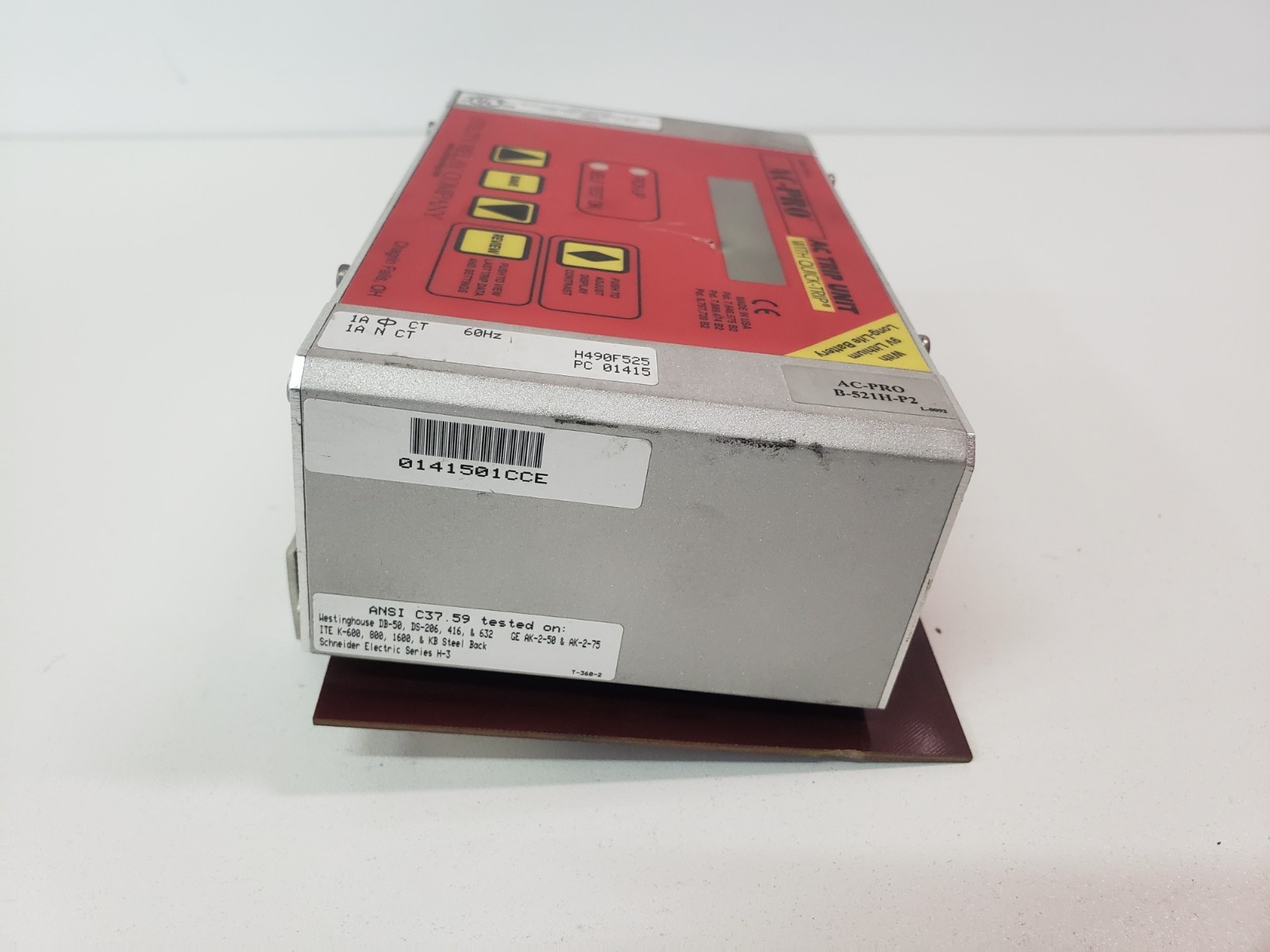 Takeout – Utility Relay Company AC-Pro B521H-P2 AC Trip Unit