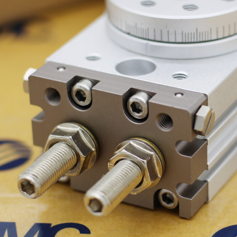 SMC MSQB20A Rack-and-Pinion Pneumatic Rotary Actuator, 18mm Bore Dia,20mm Bod✦Kd