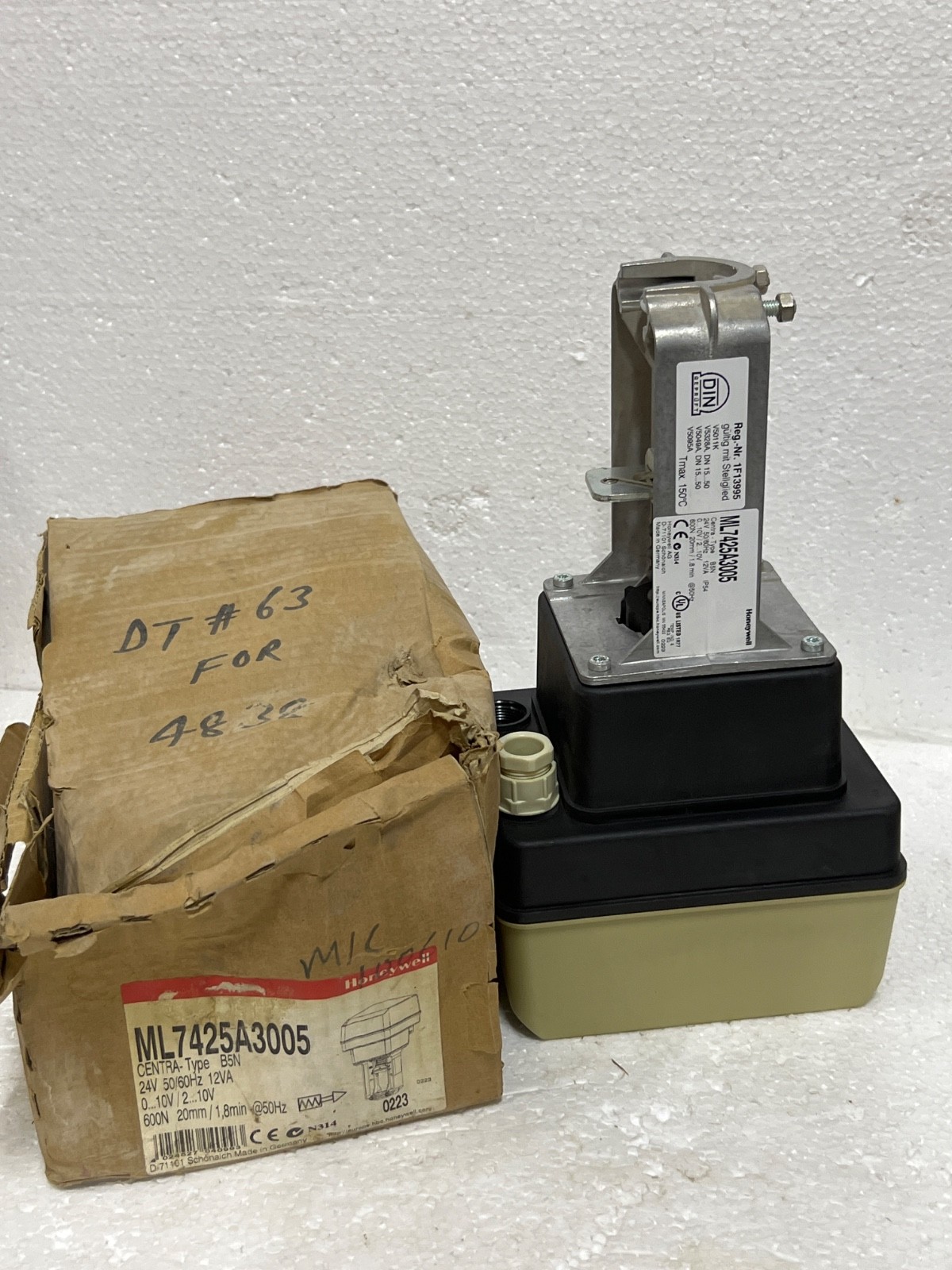Honeywell ML7425A3005 Actuator
