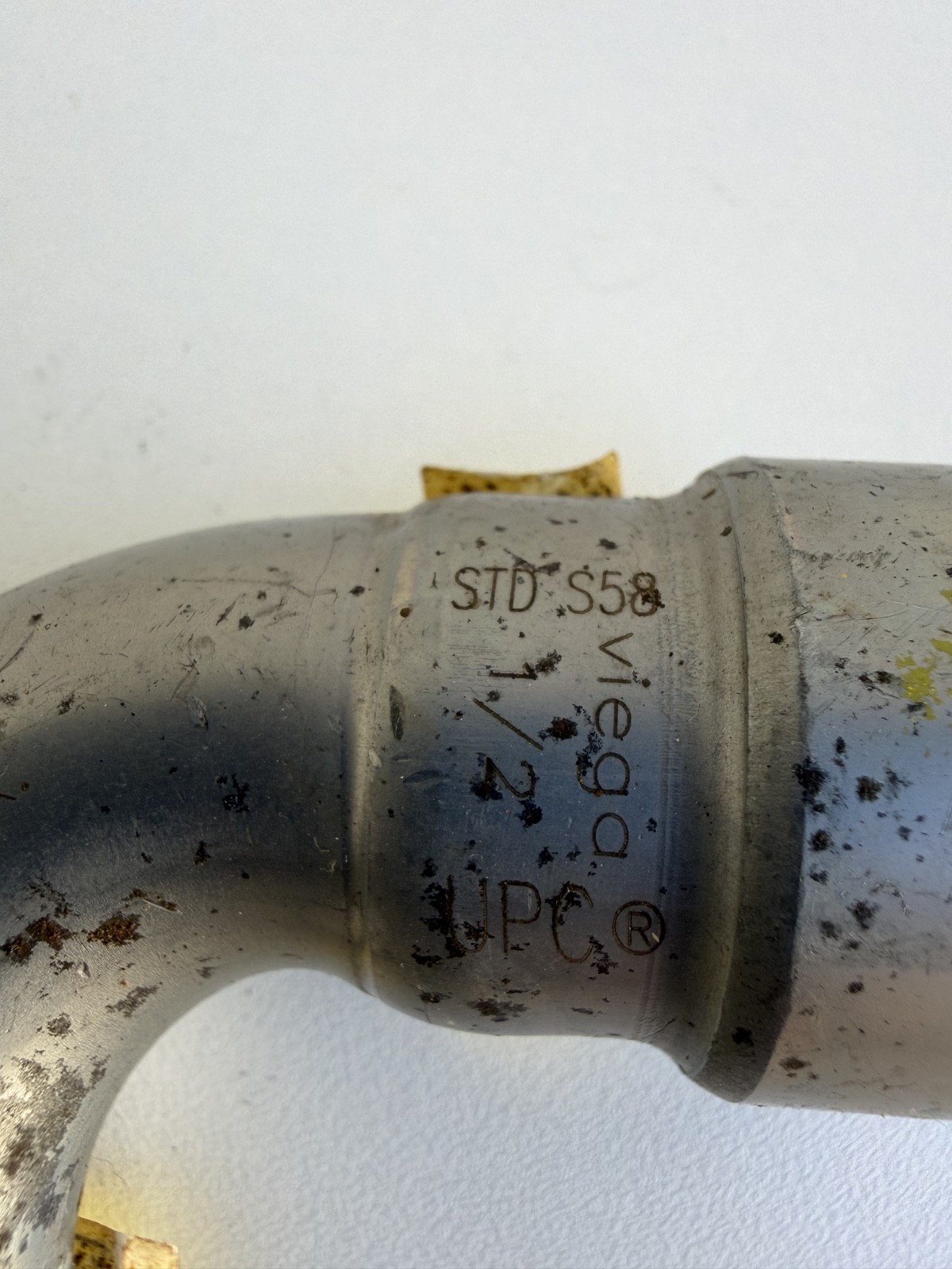 Viega MegaPressG 25201 Carbon Steel 90 Degree Elbow 1/2 Inch Press Connection