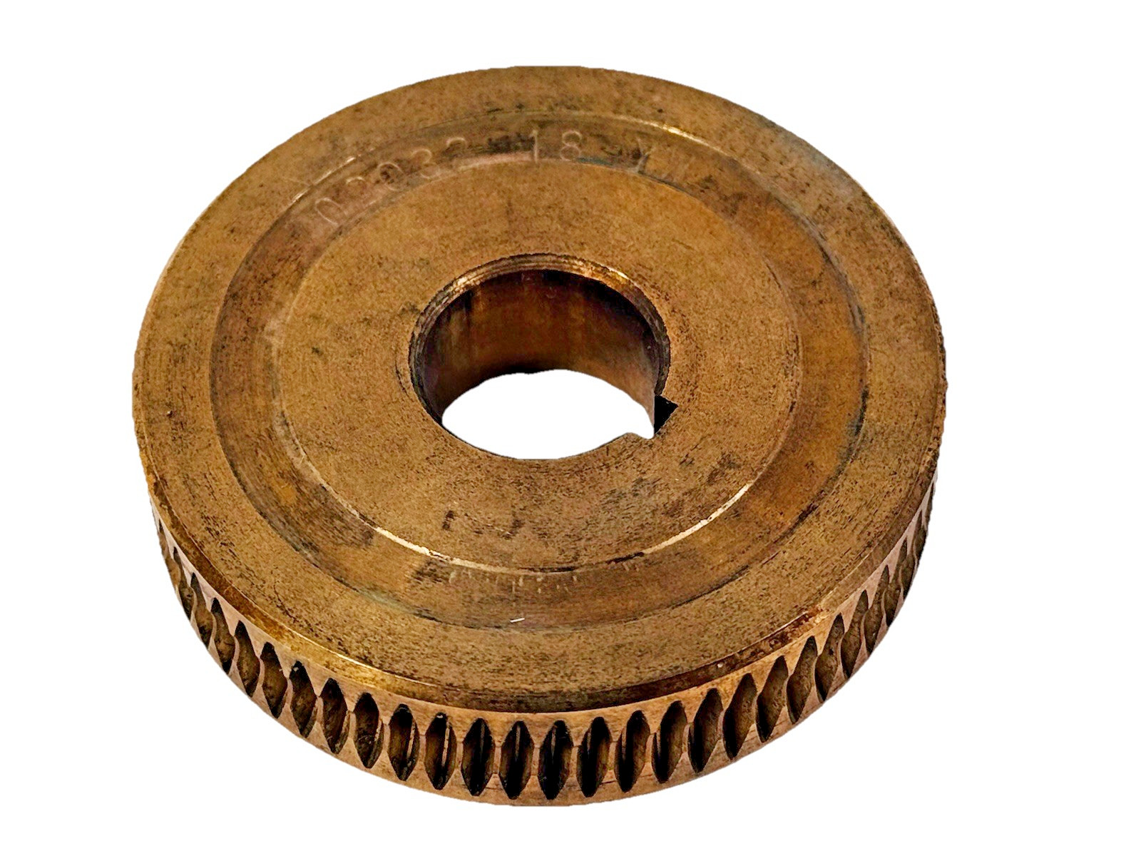 Brass / Bronze Worm Gear 602032 18 YW 0508052 3/4″ Bore 70 Teeth 2-9/16″ Dia.