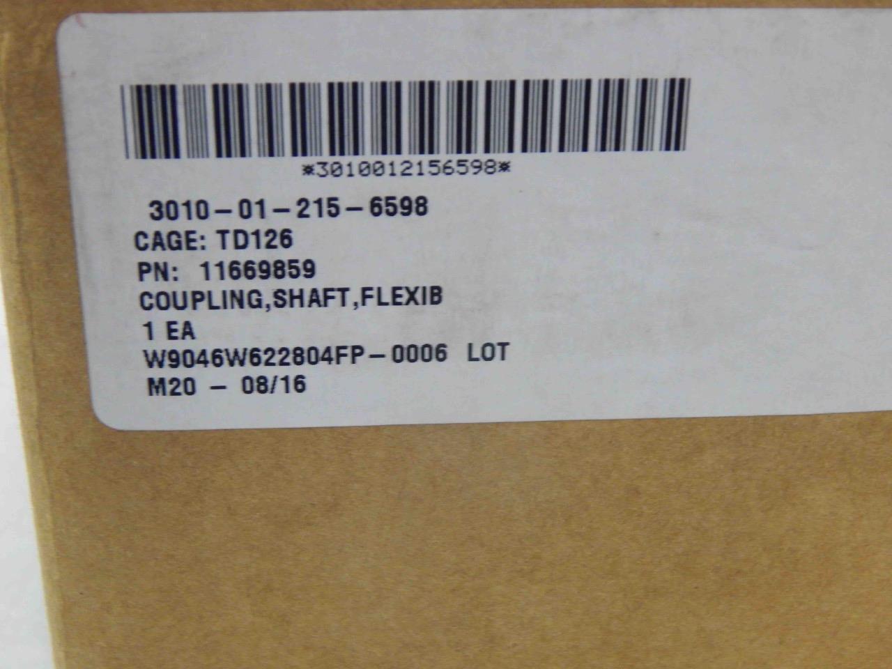 AM General 11669859 3010-01-215-6598 Flexible Shaft Coupling
