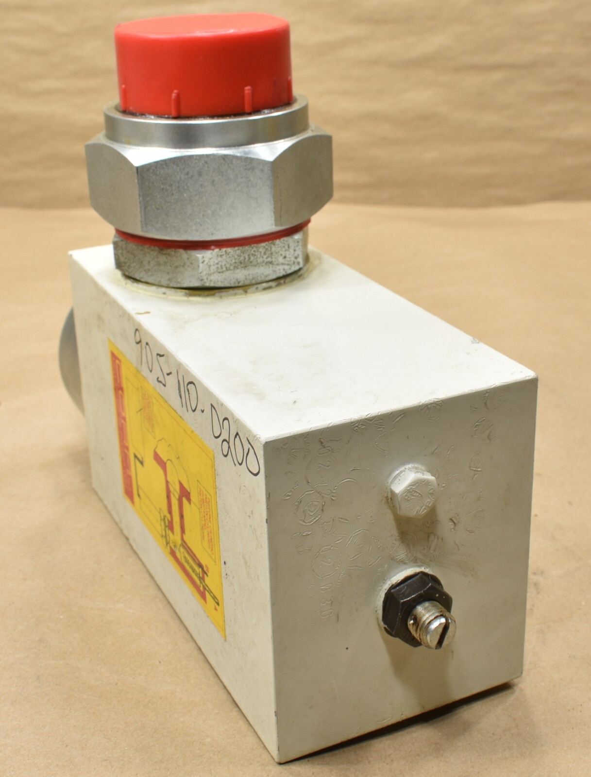 COAM RSG 90 Rupture Valve, 1065 l/min, Viscosity 300-20 Cst