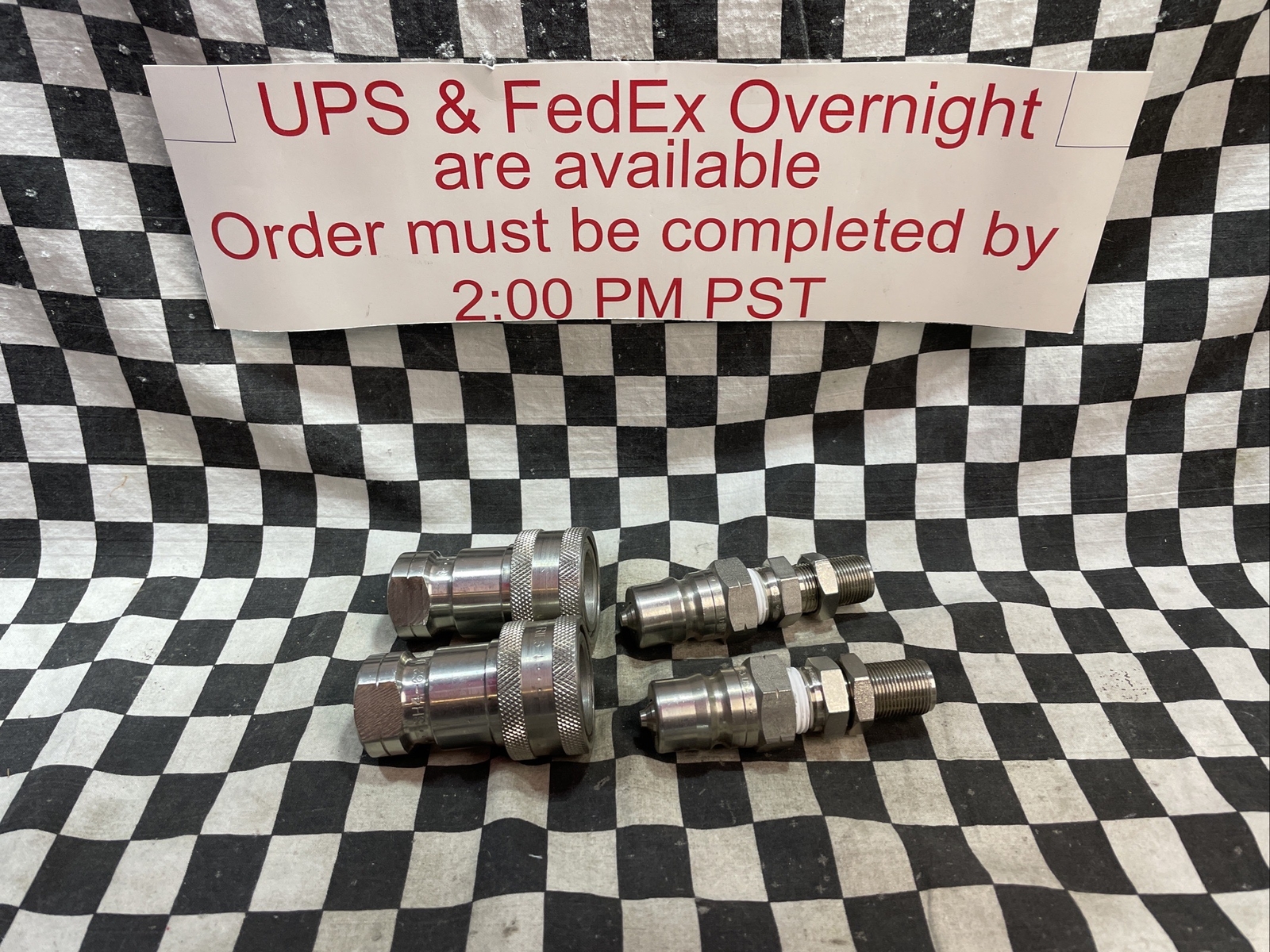 PARKER SS-H4-62Y & SH4-63 LOT OF 2 SET WITH SS-810-11-8 MISSING FERRULE#1639F40