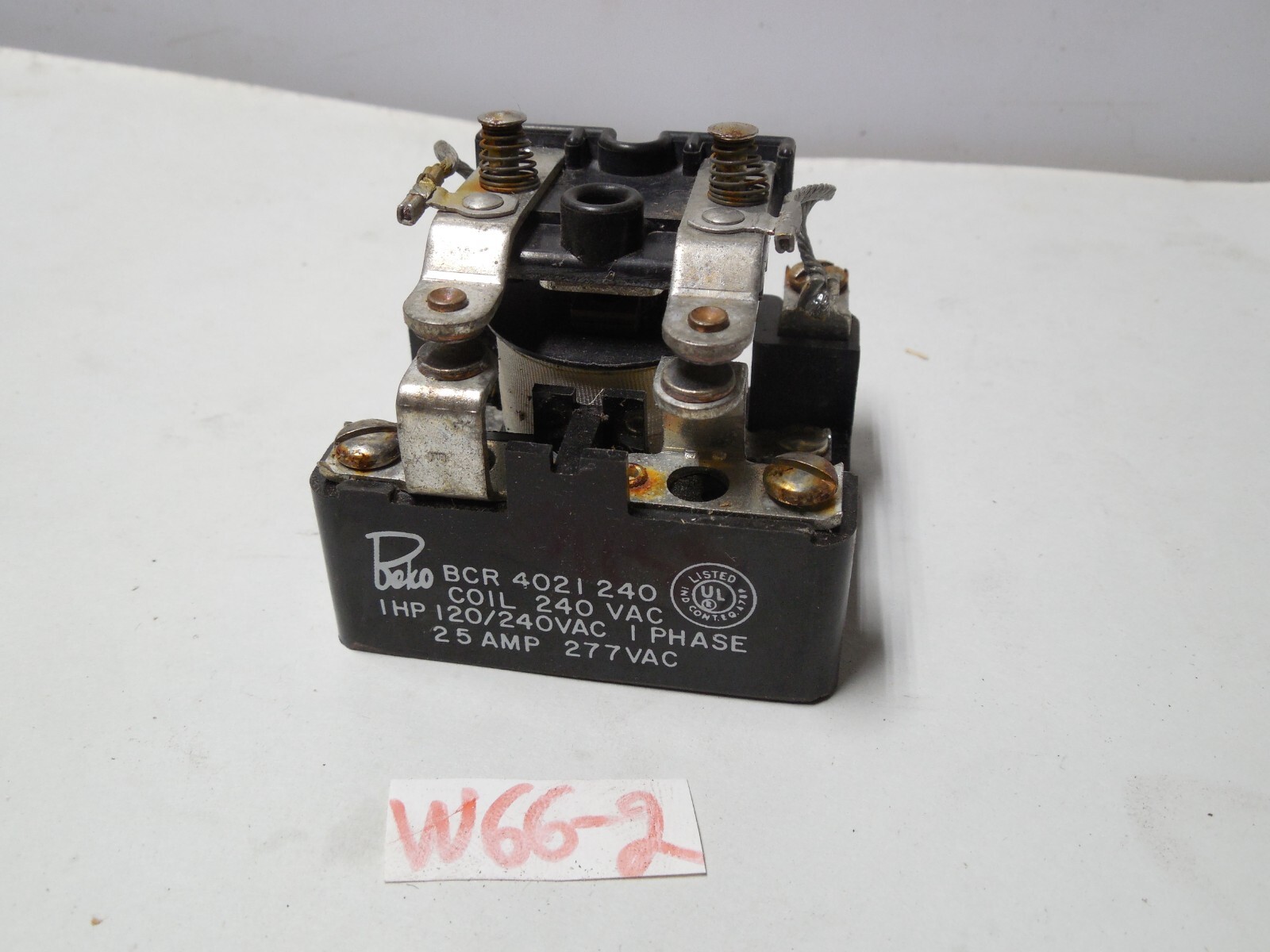 BEKO BCR 4022 480 RELAY COIL SWITCH 1HP