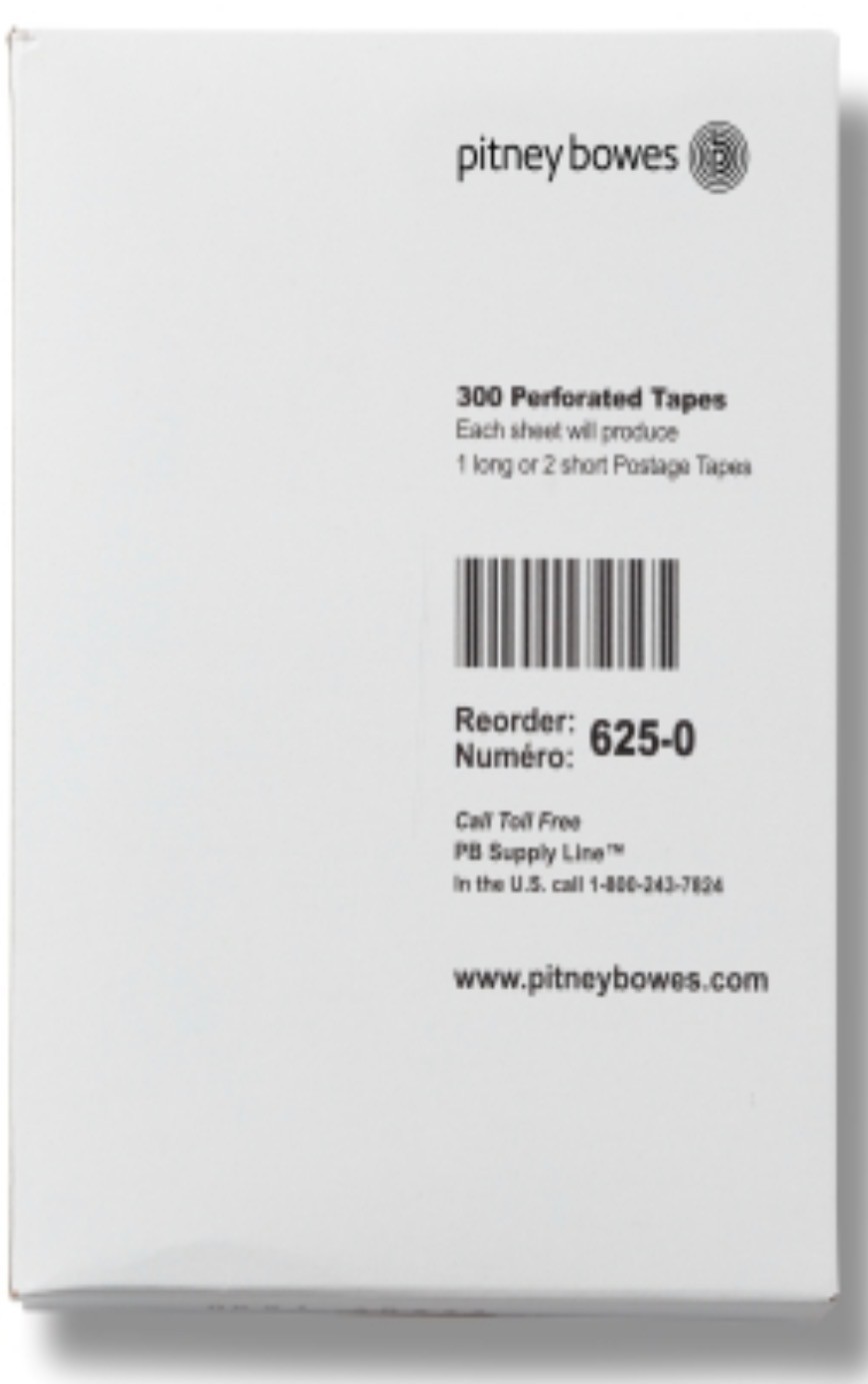 SendPro C Auto, Postage Tape Strips, Part 625-0