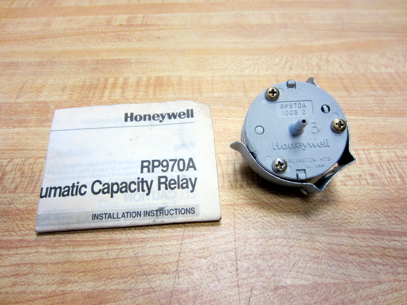 Honeywell RP970A-1008-2 Pneumatic Relay RP970A10082