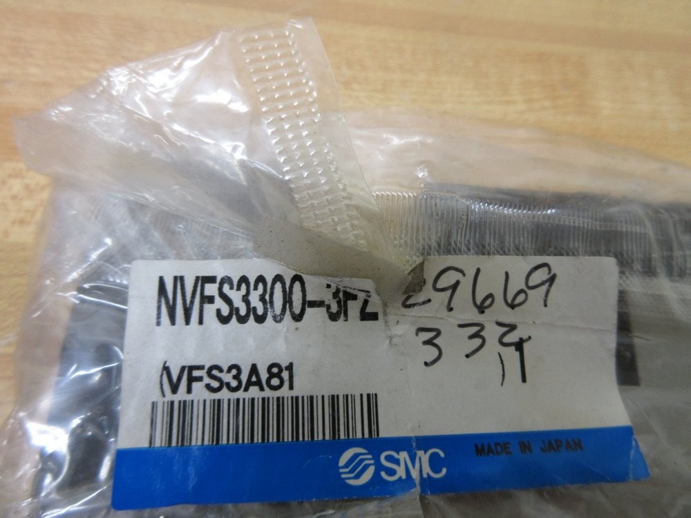SMC NVFS3300-3FZ Solenoid Valve NVFS33003FZ Chipped Corner