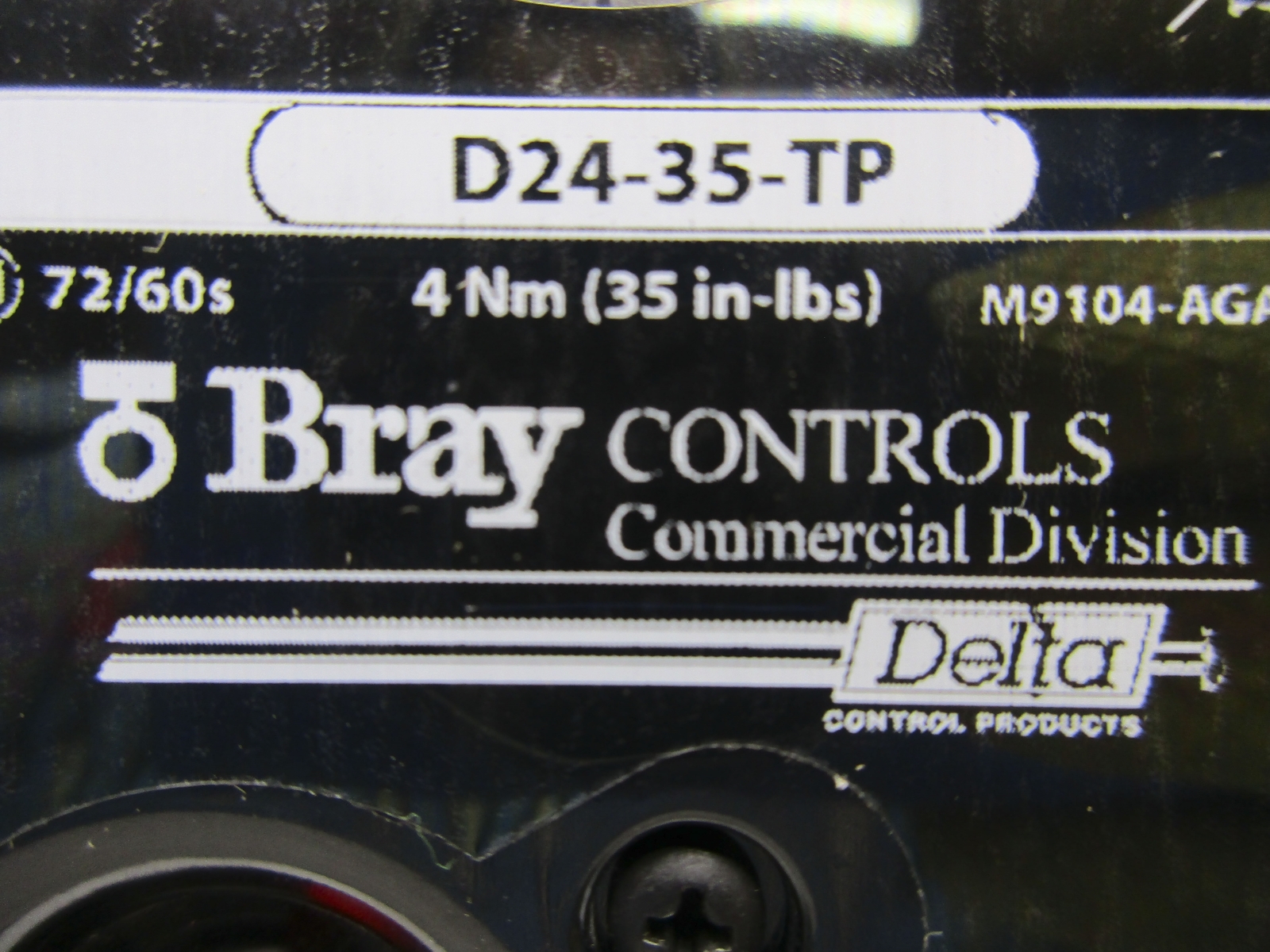 BRAY CONTROLS D24-35-TP NSNP