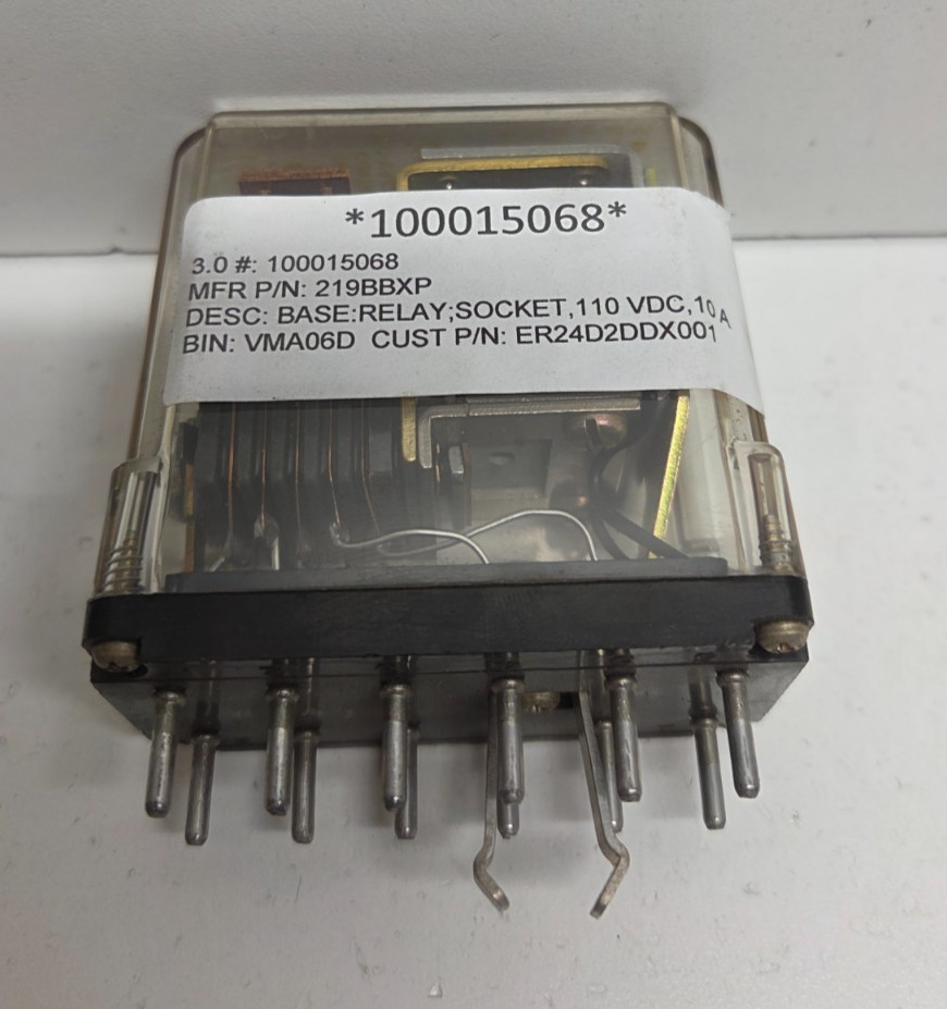 NEW NO BOX! STRUTHERS DUNN 120V 10A 24-28V COIL RELAY 219BBXP
