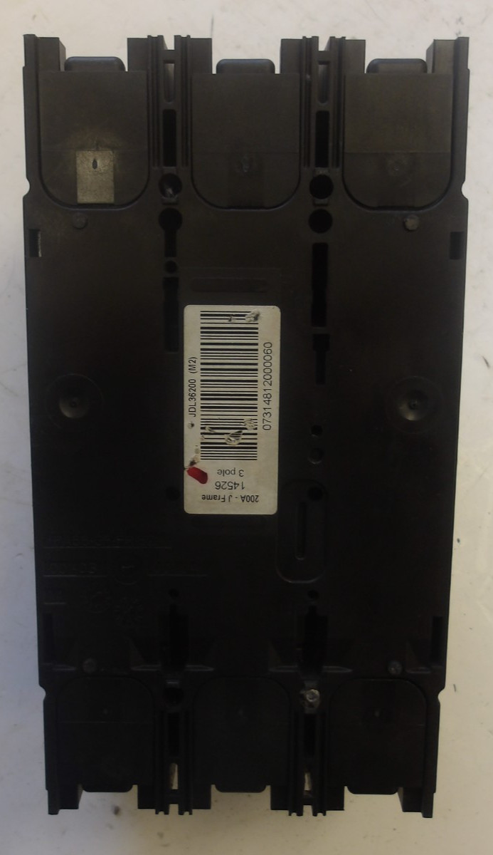 SQUARE D P/N:JDL36200 CIRCUIT BREAKER 3POLE 200AMP 50/60HZ