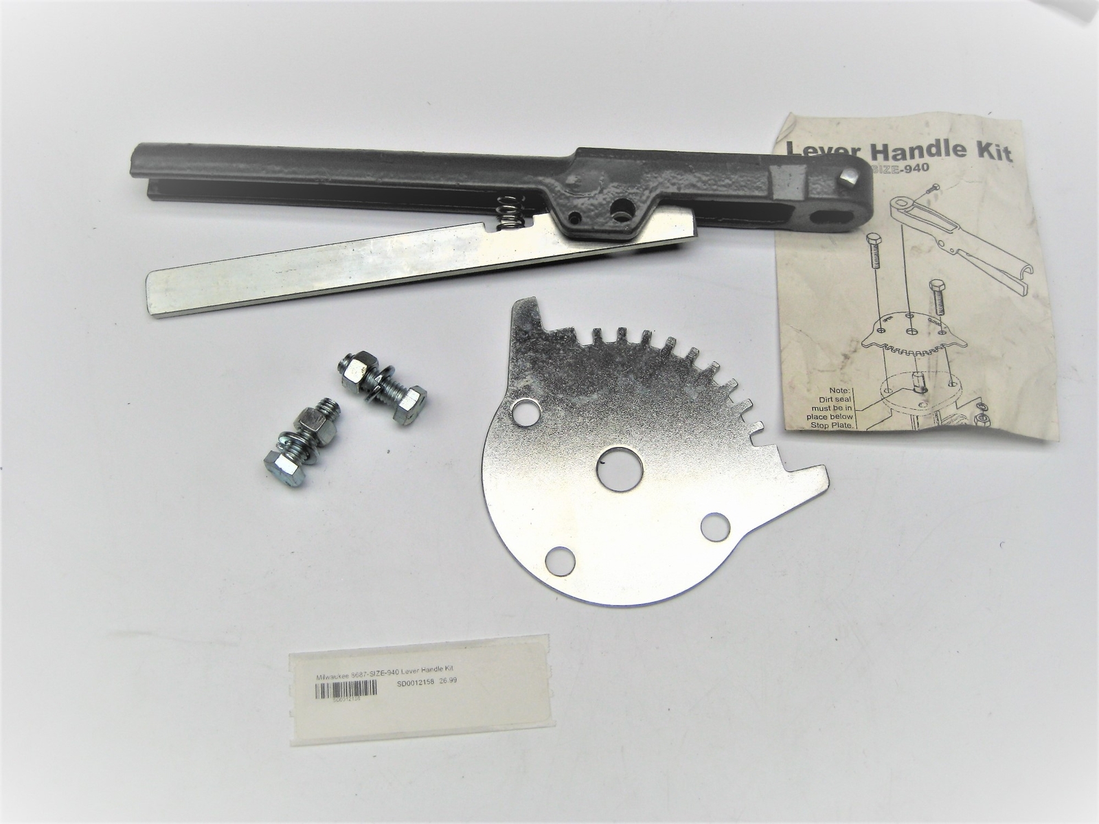 MILWAUKEE 8687-SIZE-940 LEVER HANDLE KIT NSNP