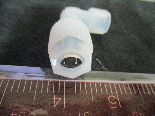 ENTEGRIS-FLUOROWARE E6-6GN-1 FITTING, MALE ELBOW QUIKGRIP E6-6GN-1 GA