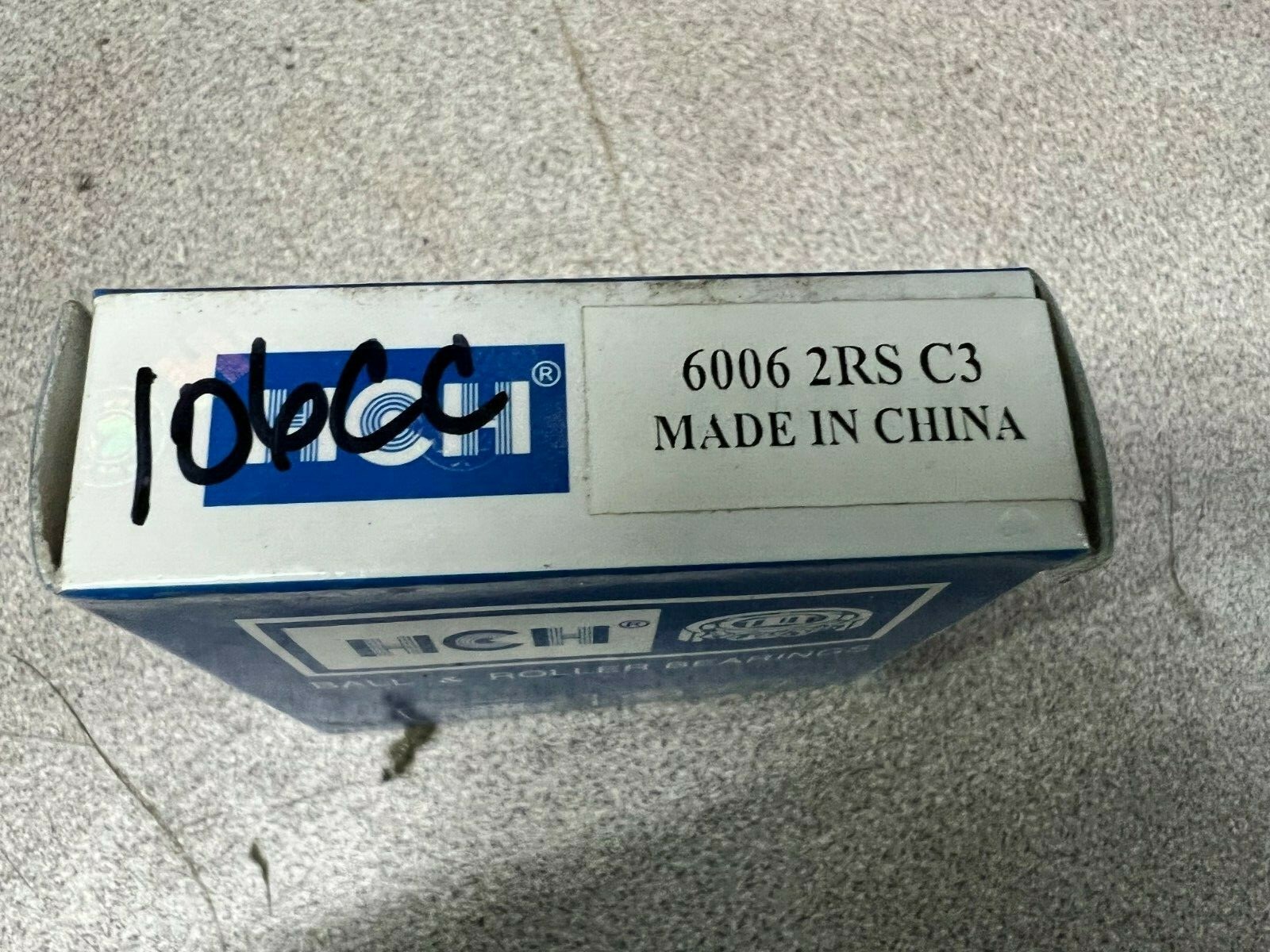 LOT OF 3 NEW IN BOX HCH 6006-2RS BALL BEARING 6006 2RS C3