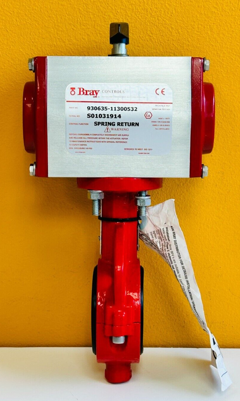 Bray 930635-11300532 0-90° Rotation, 40-410 psi, Direct-Mount Actuator. New!