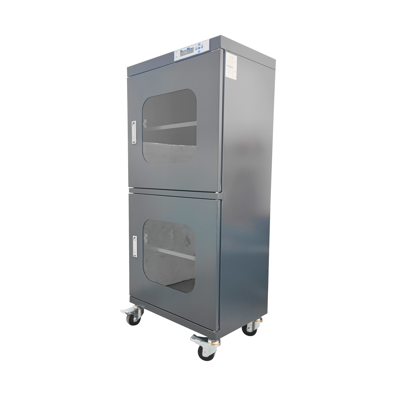Electronic Dry Cabinet 10-20% RH Industrial Drying Cabinet with Wheels 110V/60HZ