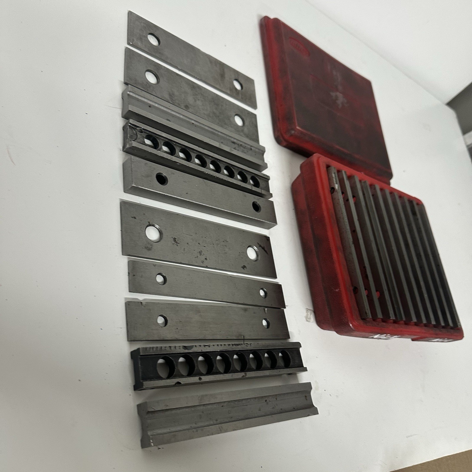 Lot Of Assorted Machinist Pieces Parallel Set Have Some Wear