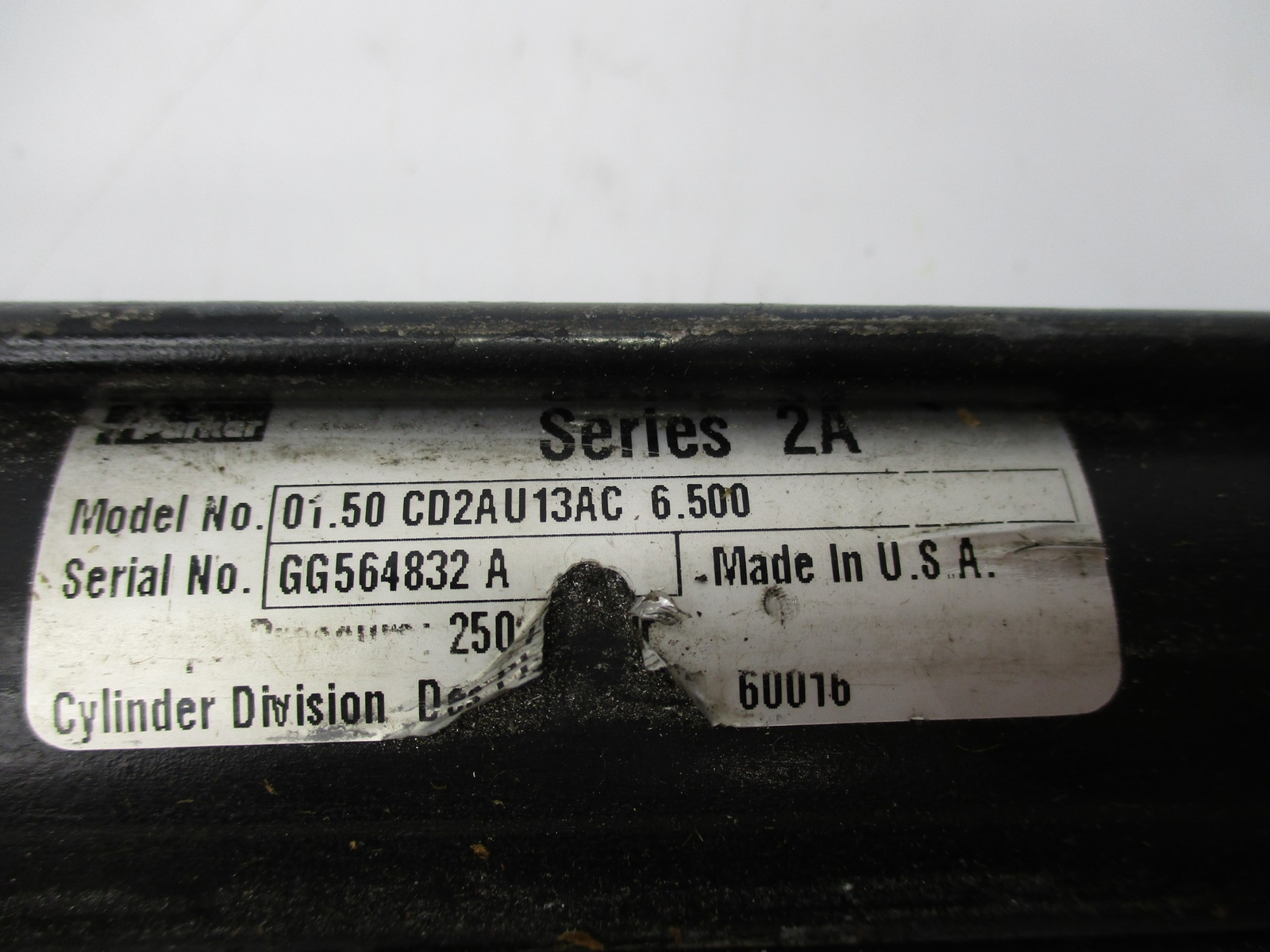 PARKER 01.50CD2AU13AC6.500 UNMP