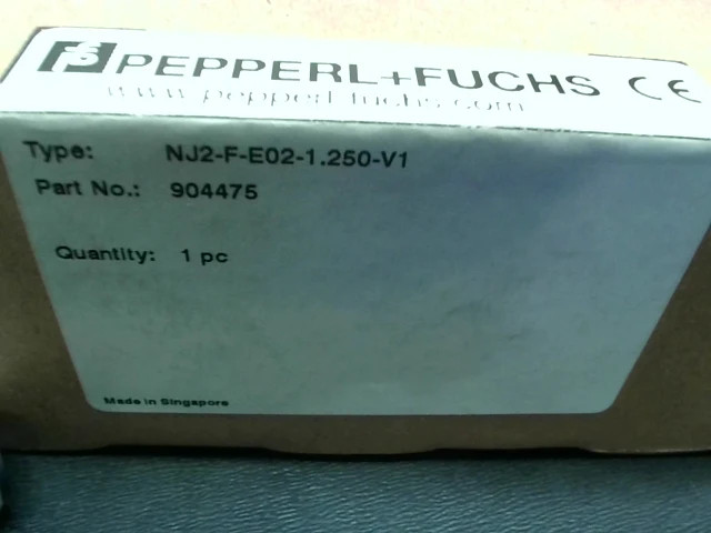 Pepperl+Fuchs NJ2-F-E02-1.250-V1 Inductive Proximity Sensor 10-30VDC-New In Box