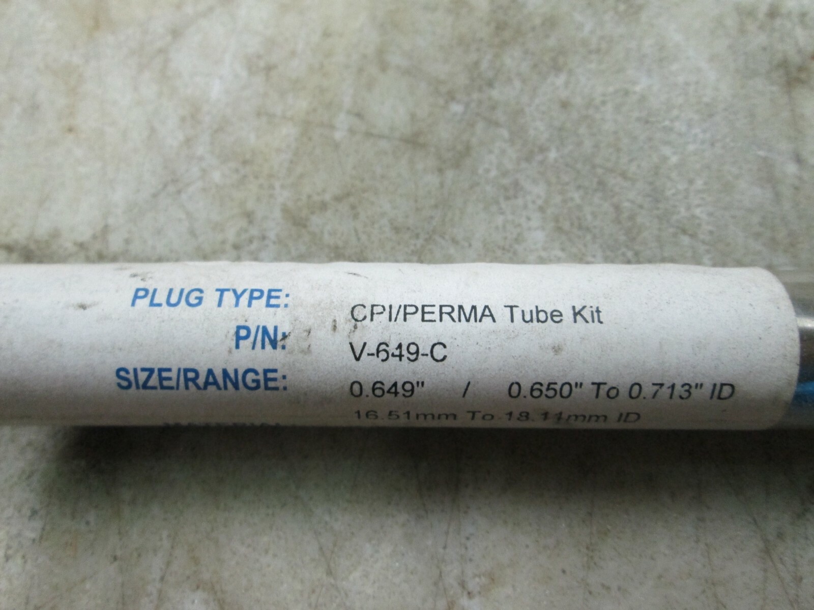 EST Group Inc. Pop-A-Plug Plug Type CPI/Perma Tube Kit P/N V-649C Lot of 10(NIB)
