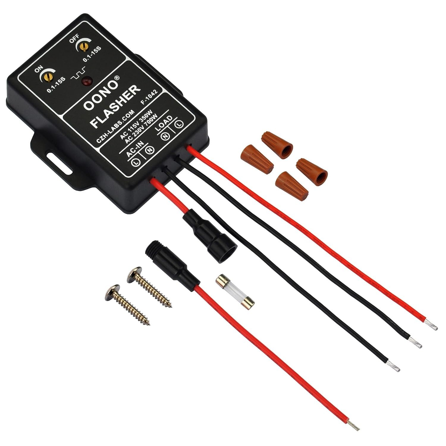 Solid-State 3A Flasher for Transformers