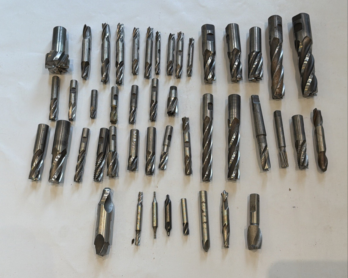 Qty 44 – ENDMILL CUTTER Machinist Tools Tooling Milling HSS Niagara & More Lot