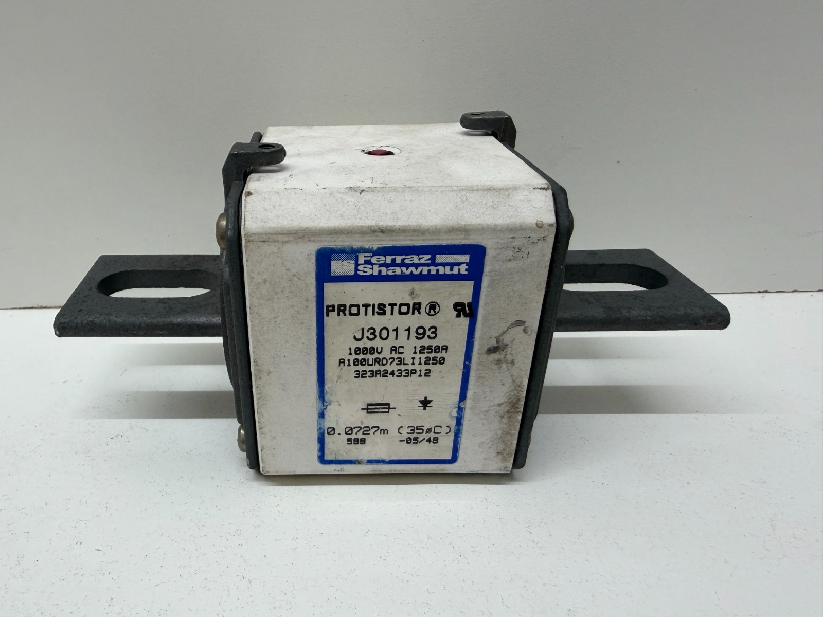 NEW OLD STOCK! FERRAZ SHAWMUT 1250A 1000V PROTISTOR SEMICONDUCTOR FUSE J301193