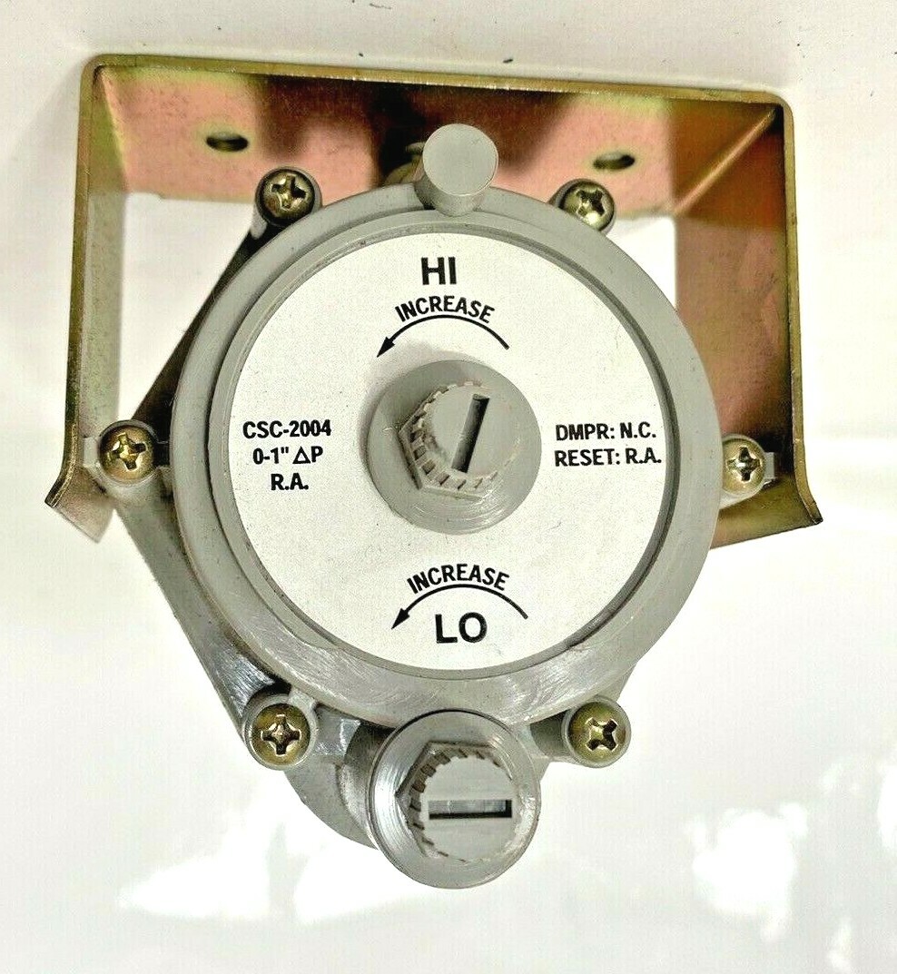 KMC Controls CSC-2004 VAV Reset Volume Controller, 1″ WC – New Old Stock