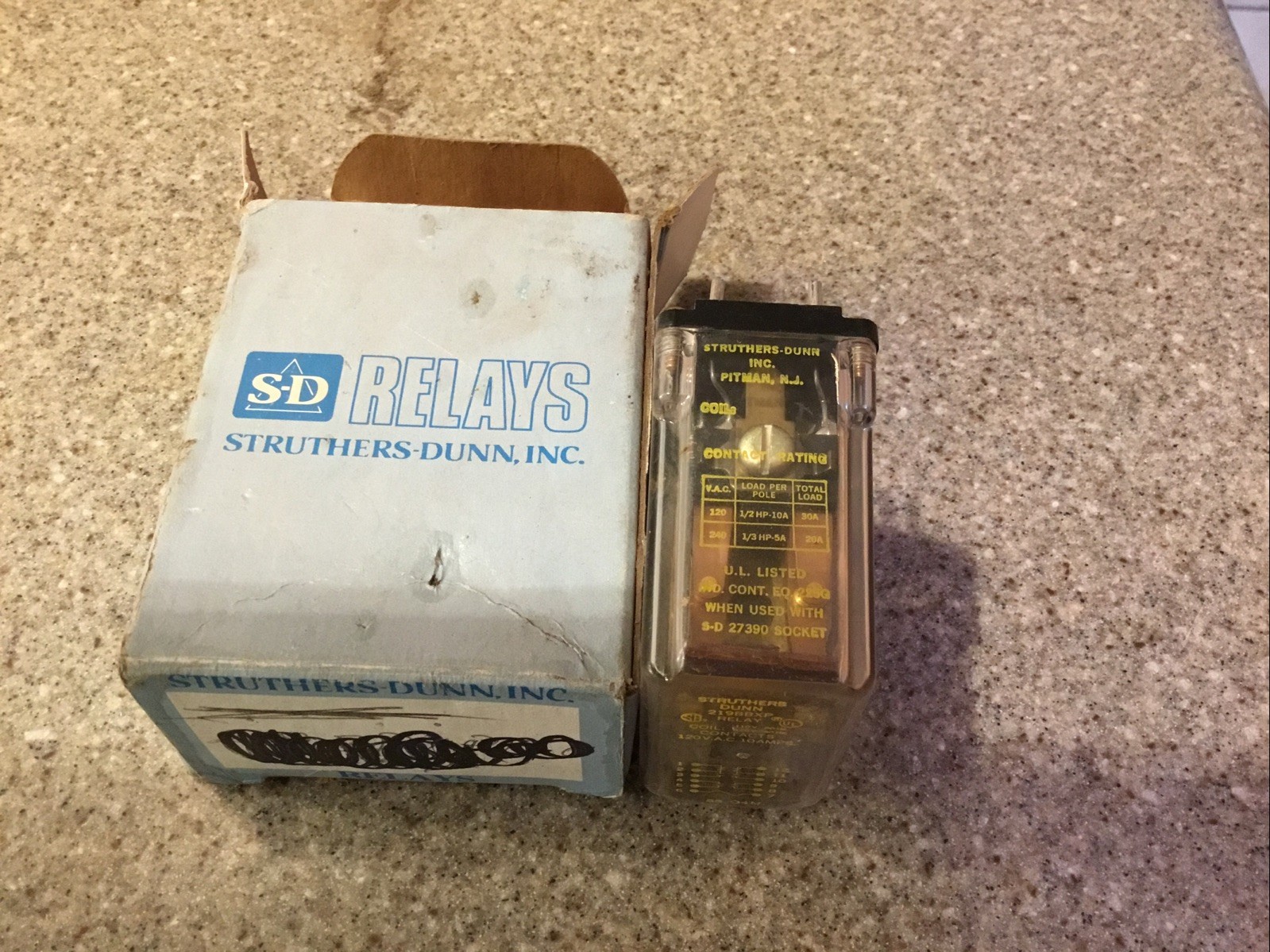 STRUTHERS-DUNN 219BBXP NSNBC01 – RELAY