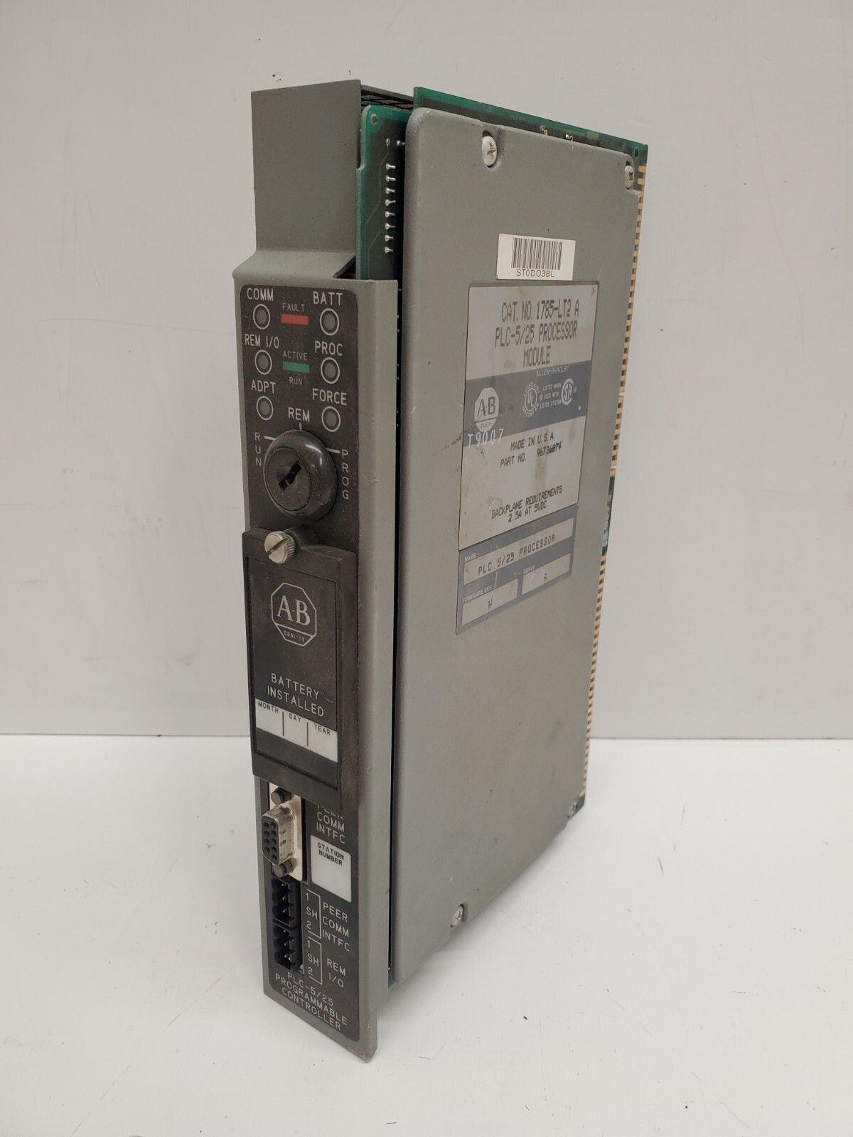 GUARANTEED! ALLEN-BRADLEY PLC-5/25 PROCESSOR MODULE 1785-LT2