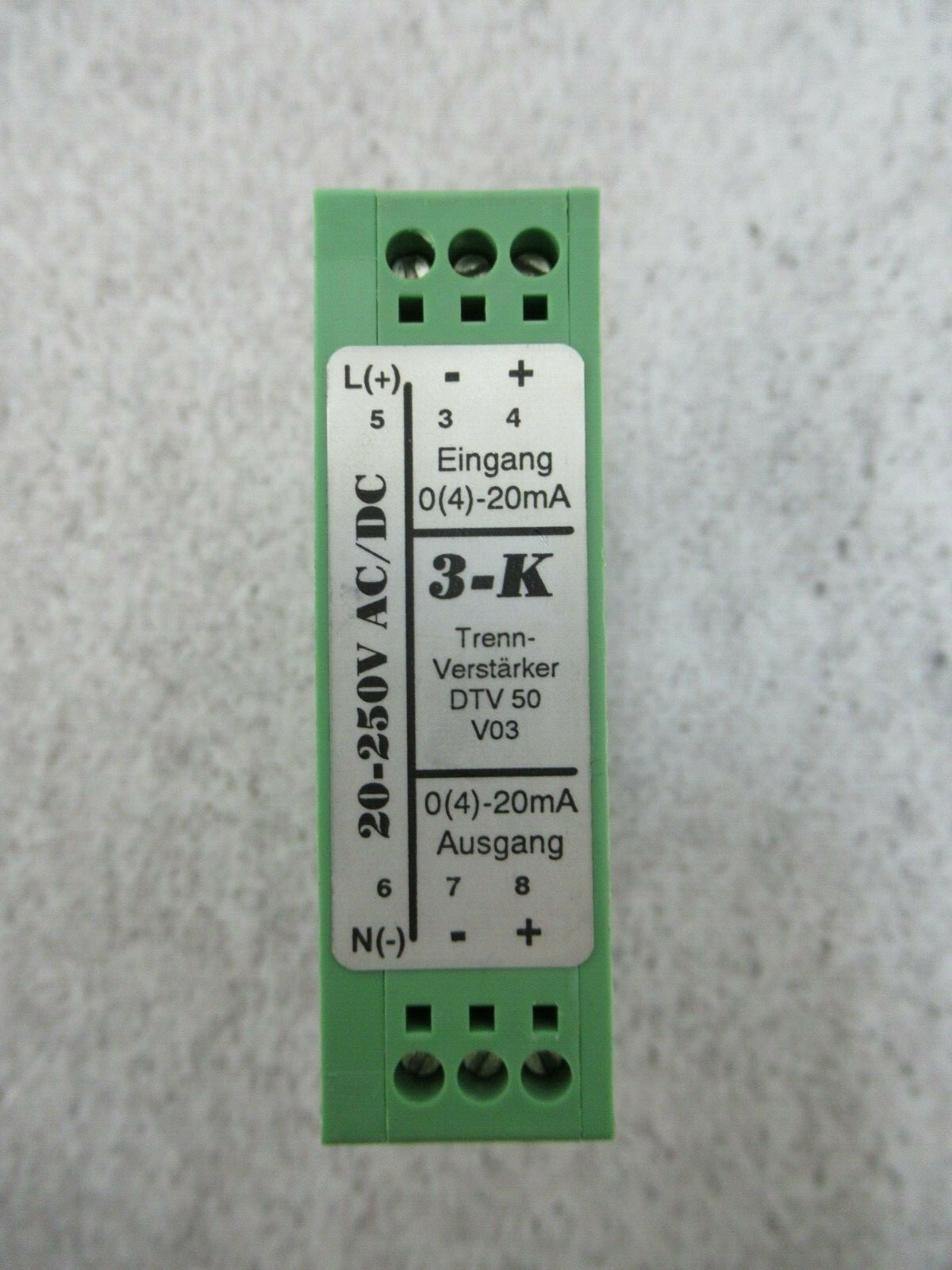 3-K Divider Amplifier DTV50-V03 20-250V AC/DC