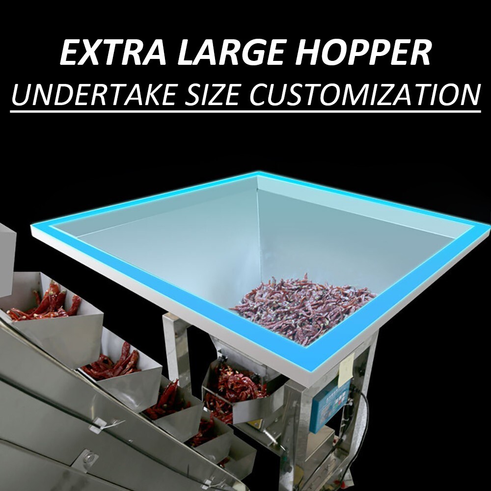 1.7m High Bucket Elevator Powder Particle Feeding Machine with 100KG Hopper
