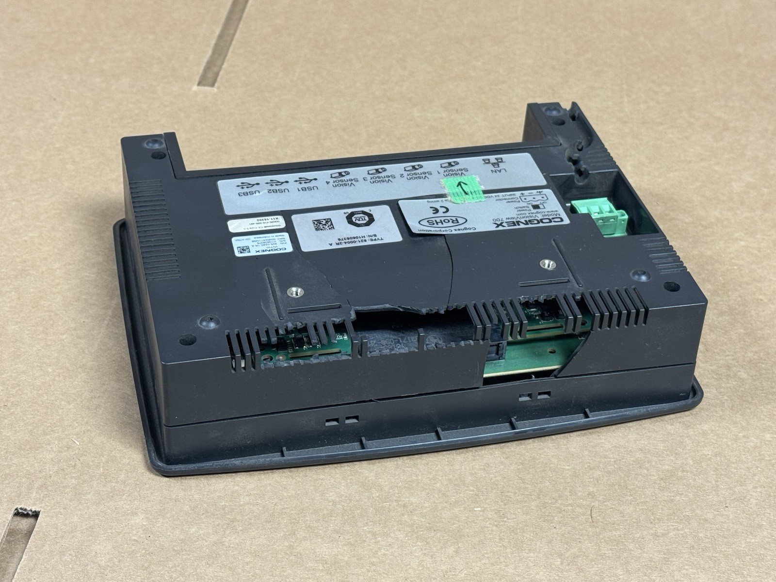 COGNEX 821-0004-2R A VISIONVIEW 700 Display Panel VV700 825-0240-1R A FAST SHIP