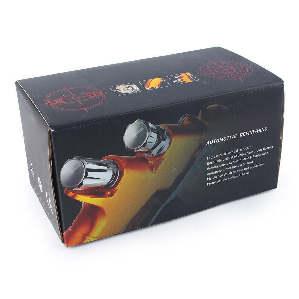 T110 Air Spray Gun Professional 1.3mm Nozzle High Quality Black