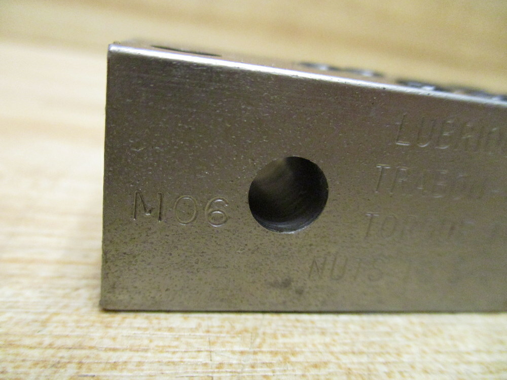 Lubriquip Trabon-Manzel M06 Modular Distributor Divider Block