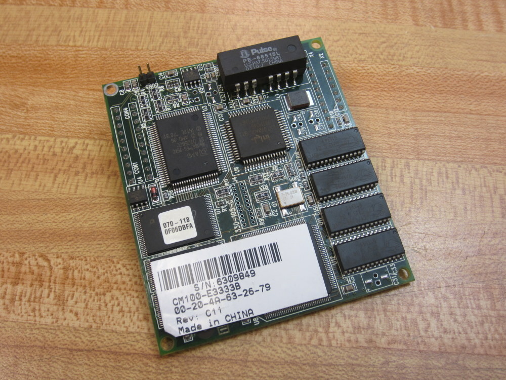 Lantronix CM100-E3333B Circuit Board CM100E3333B Rev.C11