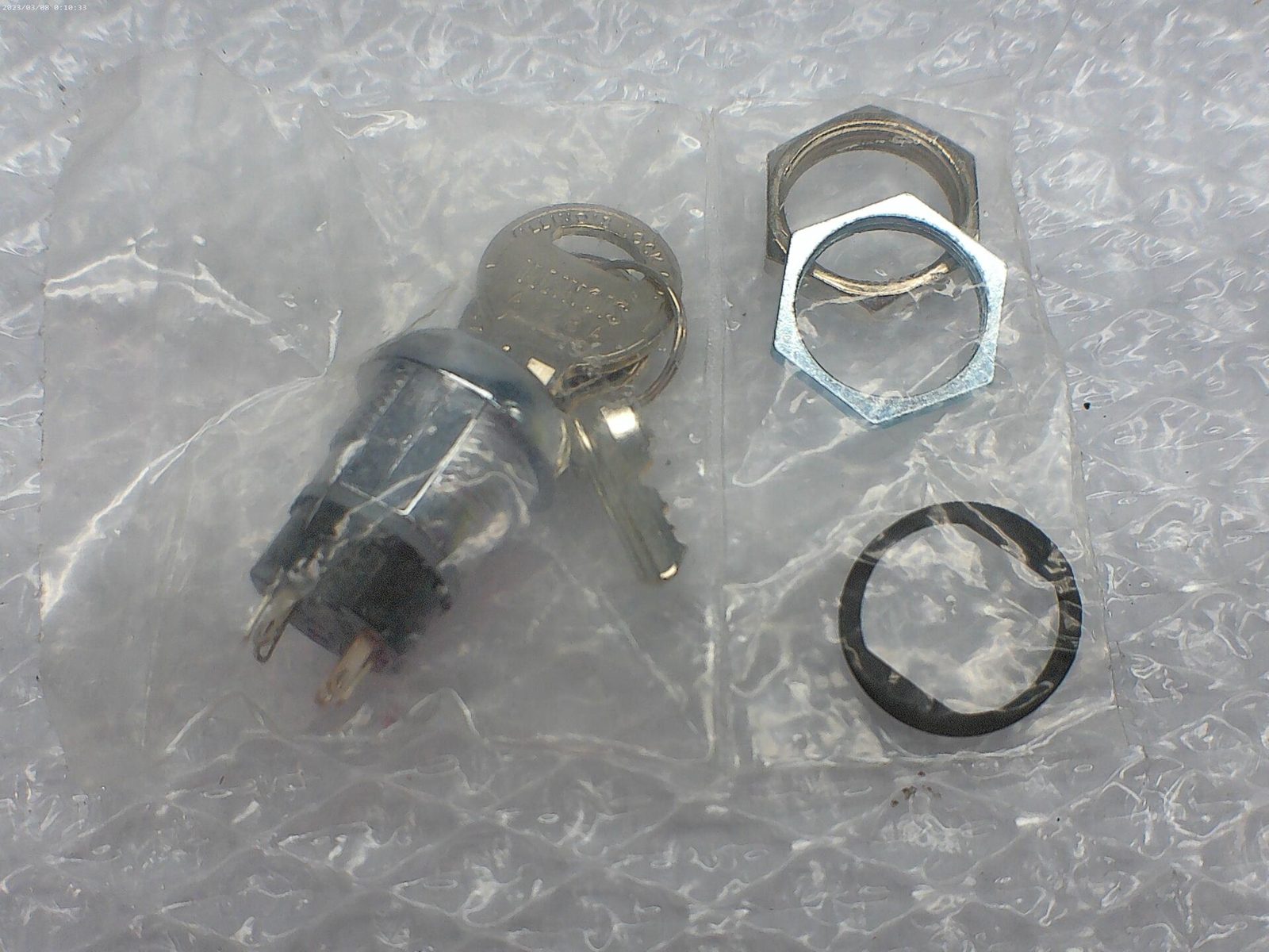 MCMASTER 7278K14 3/4″ KEY SWITCH NSNP