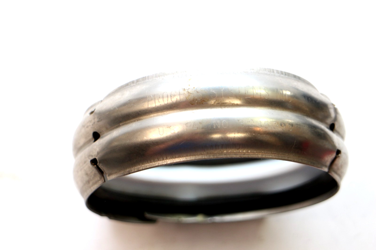 Process Systems Inc. (O-I/SC) 3″ (80mm) Glass Pipe Coupling New Old Stock