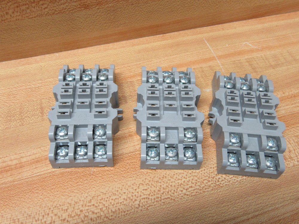 Potter & Brumfield 27E121 AMF Relay Socket (Pack of 3)