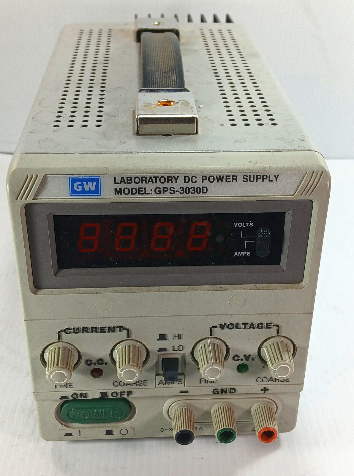 1 USED GW INSTEK GPS-3030D DC POWER SUPPLY ***MAKE OFFER***