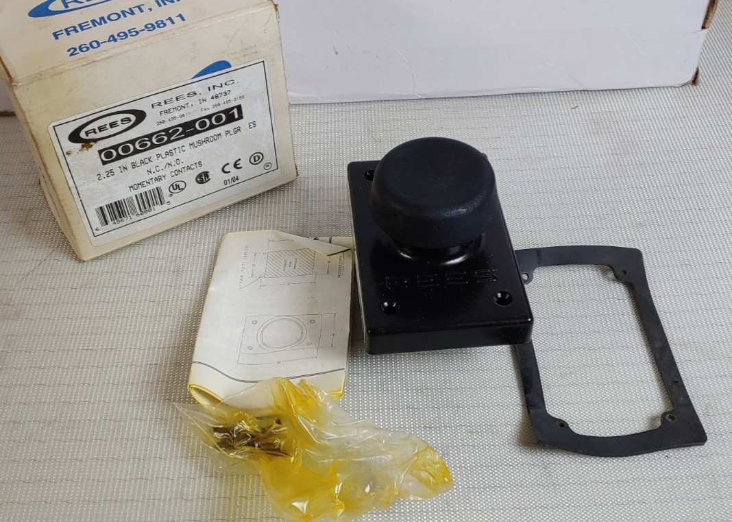 Rees 00662-001 2.25″ Mushroom Plunger Switch